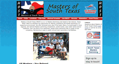 Desktop Screenshot of mastersofsouthtexas.org